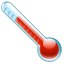 Thermometer emoji U+1F321 Thermometer emoji U+1F321