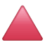 Rode cirkel emoji U+1F53A Rode cirkel emoji U+1F53A