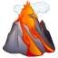 Vulkaan emoji U+1F30B Vulkaan emoji U+1F30B