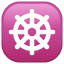 Wiel van Dharma emoji U+2638 Wiel van Dharma emoji U+2638