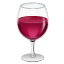 Wijnglas emoji U+1F377 Wijnglas emoji U+1F377