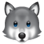 Wolf emoji U+1F43A Wolf emoji U+1F43A
